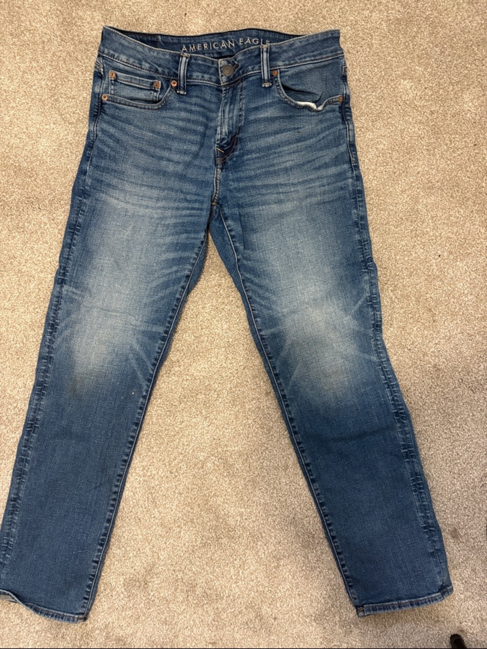 American Eagle slim straight jeans